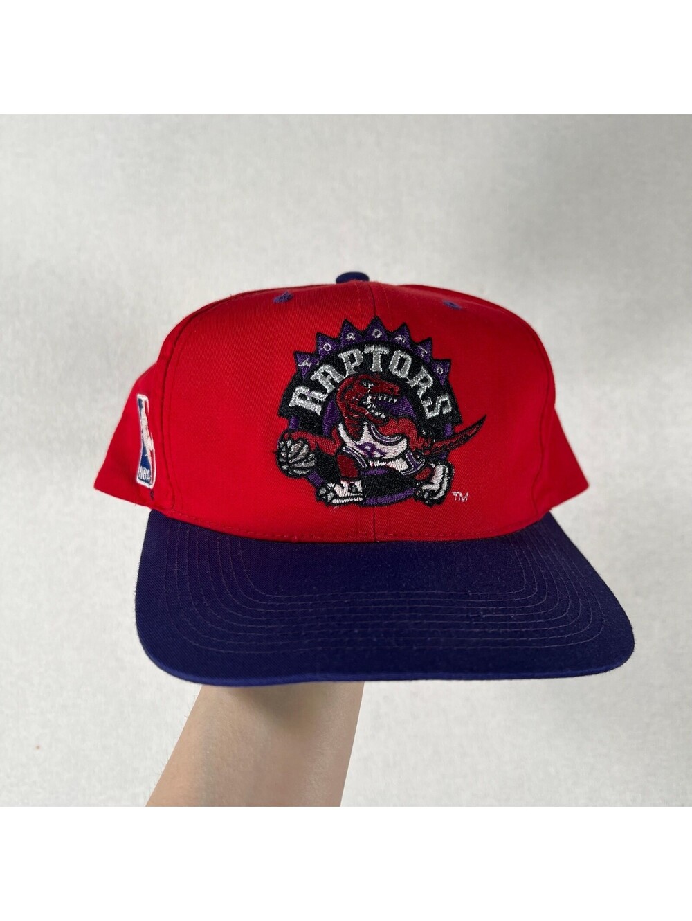 Toronto Raptors "Dino" Sports Specialist Red NBA Snapback